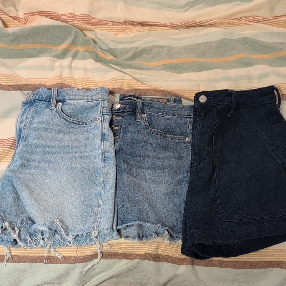 Banana Republic Light Blue Denim Shorts